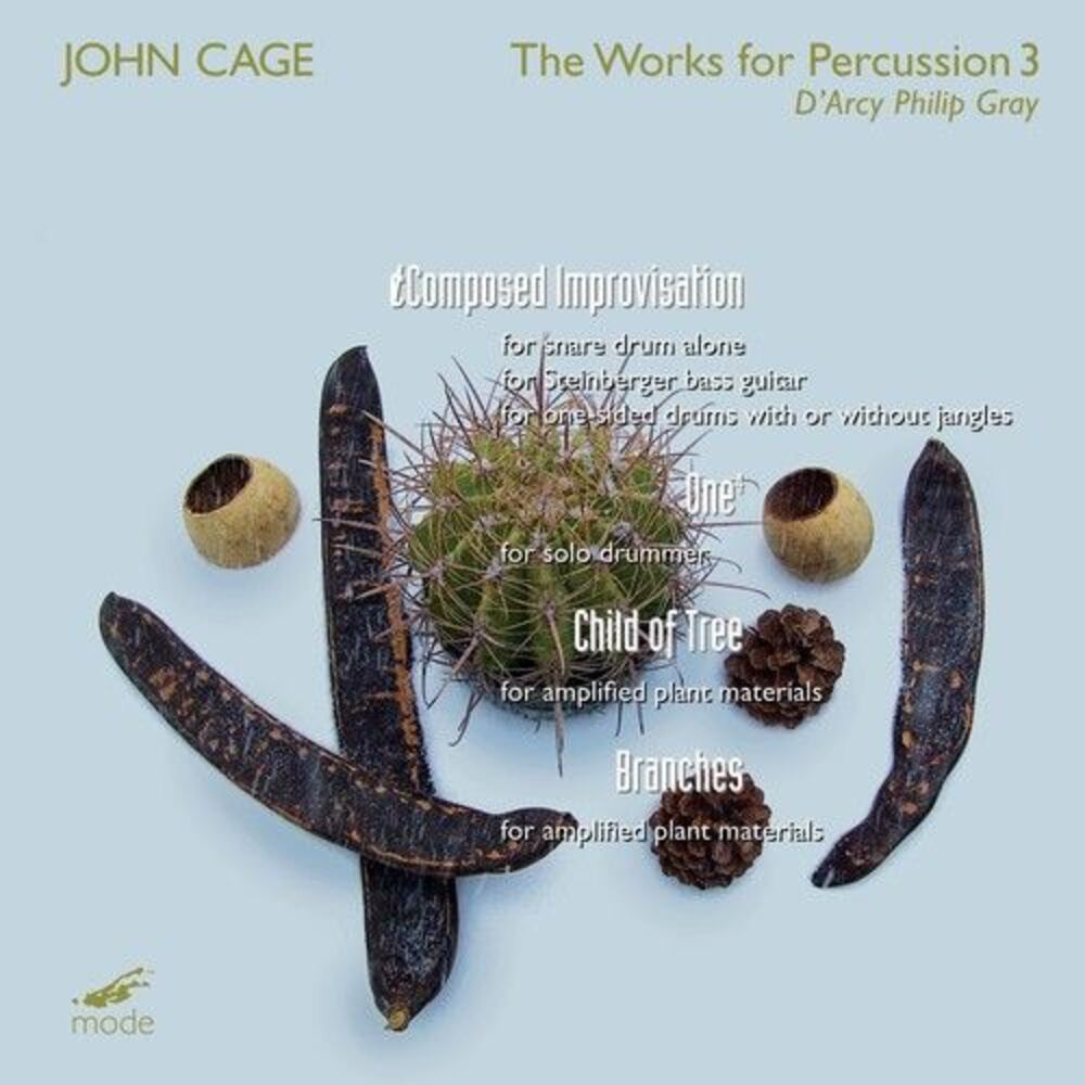 Philip Gray - Cage: Works for Percussion 3  CD